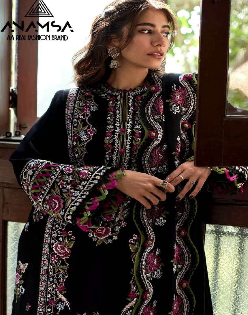 D No -277 Semi Stitched Anamsa